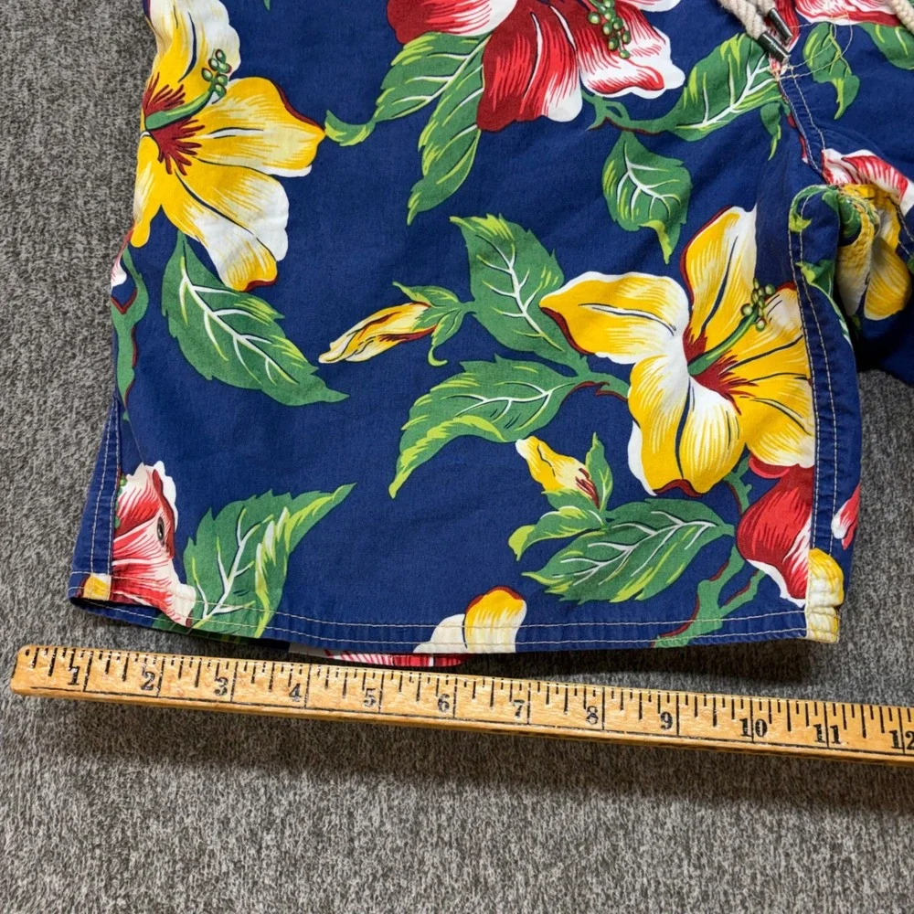 Polo Ralph Lauren Men's Aloha Swim Shorts‎ Floral Hibiscus 36